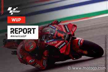 Warm Up: Bagnaia davanti a Quartararo ad Austin
