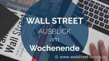 DAX-Wochenausblick: Wochenanalyse DAX und Wall Street am Sonntag