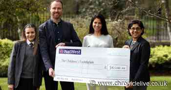 Darras Hall girl's remarkable brain bleed recovery inspires $10,000 donation to 'vital' Newcastle charity