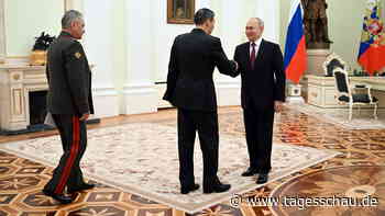 Liveblog: ++ Putin empfängt Chinas Verteidigungsminister Li ++