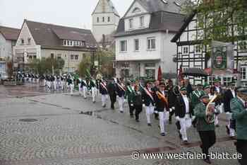 Bezirksjungschützentag in Salzkotten mit 450 Teilnehmern