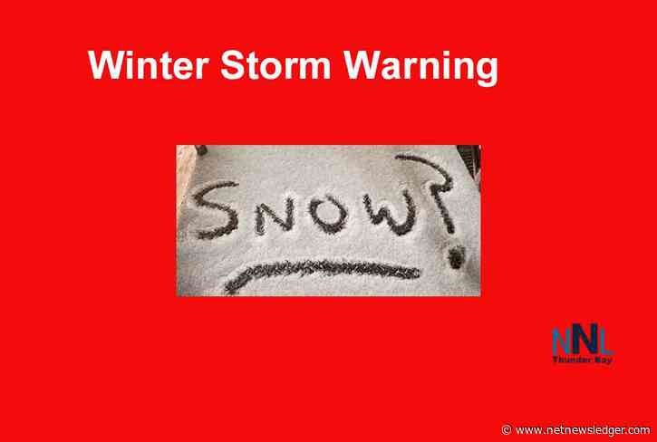 Thunder Bay Winter Storm Update