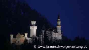 Schloss Neuschwanstein wird wieder beleuchtet