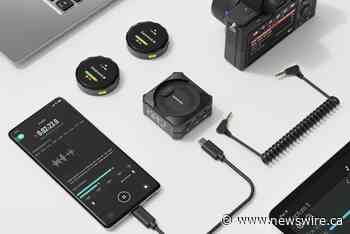 TOUCHEZ L'AVENIR DU SON : SARAMONIC ANNONCE LE MICROPHONE INTELLIGENT SANS FIL BLINKME 2,4 GHZ AVEC ÉCRAN TACTILE