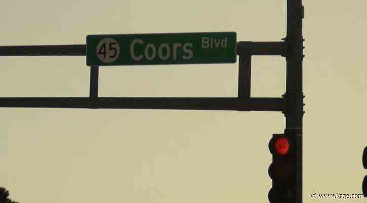 1 hospitalized after crash near Coors and Iliff