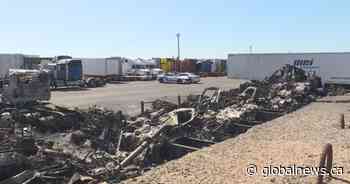 Montreal police arson squad investigating after 10 trucks torched