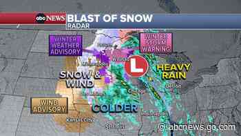 Parts of Upper Midwest bracing for heavy snow, strong winds