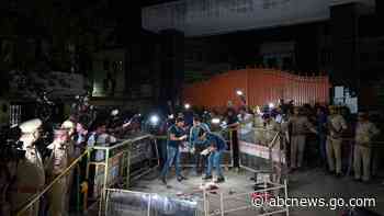 Former Indian lawmaker, brother fatally shot live on TV