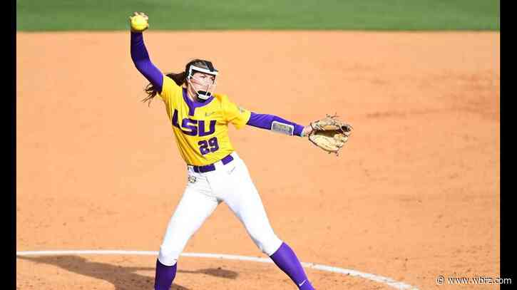 LSU softball drops series at Auburn, loses finale in extra innings