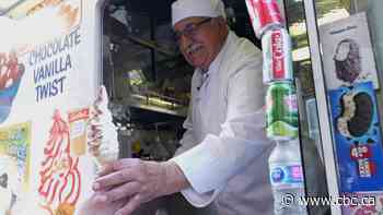 #TheMoment an ice cream man realizes serving his customers is the real treat