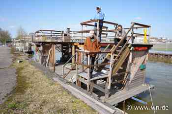 Das Hansafloß legt bald in Münster an und ab