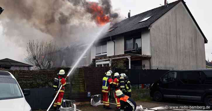 Ursache für Brand in Wohnhäusern in Unterfranken noch unklar