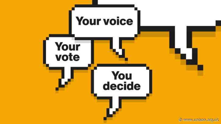 Democracy in action, not just lip service – help run this union