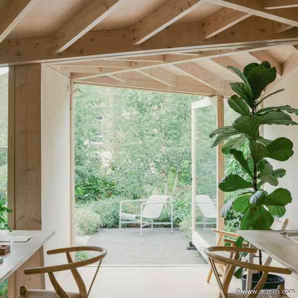 ByOthers creates Corten-clad garden studio as own office