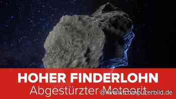 Hoher Finderlohn: Abgestürzter Meteorit