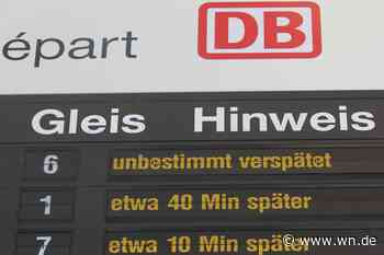 Ausfälle und Einschränkungen im Zugverkehr durch Münster