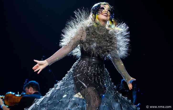 Watch Björk light up Coachella sky with 864 drones