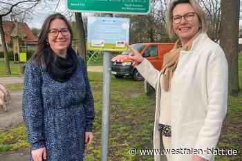 Museumshof Rahden: Neues Schild weist auf Toilettennutzung  hin