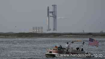 SpaceX sagt Testflug von Riesenrakete Starship in letzter Minute ab