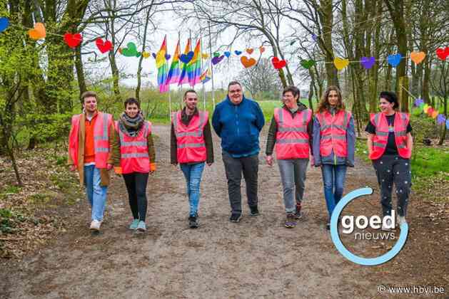 Lommelse LGBTQ+-vereniging kleurt het bos tijdens Sahara CityRun