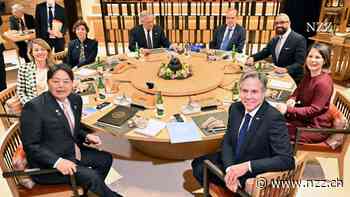 G-7 will den Druck auf China im Ukraine-Krieg erhöhen