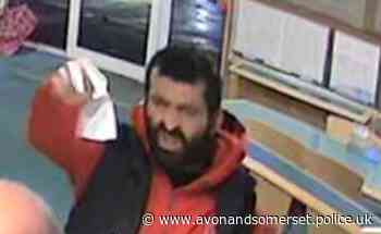 CCTV appeal after criminal damage at betting shop – Weston-super-Mare