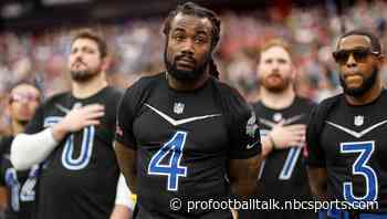 Shoulder healed but status unresolved, Dalvin Cook stays in Florida
