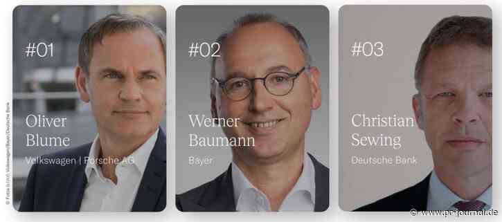 Doppel-Chef von Volkswagen und Porsche: Oliver Blume gewinnt CEO-Impact-Ranking