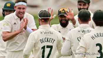 County Championship: Nottinghamshire pacemen set up 165-run victory over Somerset