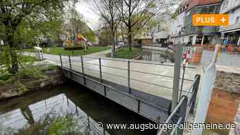Künftig führt eine Brücke aus Flachsfasern auf die Blauinsel in Ulm
