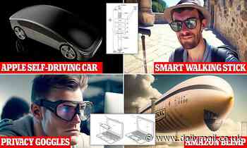 Tech company patents: Apple car to Amazon floating warehouse