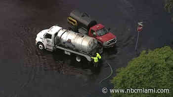 Crews Remove Water, Trash From Flooded Fort Lauderdale Neighborhoods After More Rain