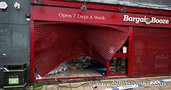 Two boys arrested after devastating ram raid on Cottingham off-licence