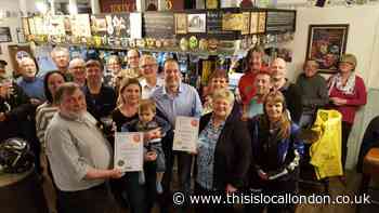 When Woodbine Inn in Waltham Abbey won CAMRA best cider pub in Essex