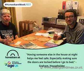 Age UK Hillingdon brings together generations in home-sharing