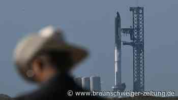 SpaceX sagt Testflug von Riesenrakete Starship in letzter Minute ab