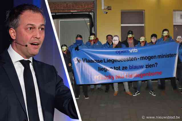 ‘Vragenvuur’ met Egbert Lachaert in Bilzen geannuleerd: “We kunnen de veiligheid niet garanderen”