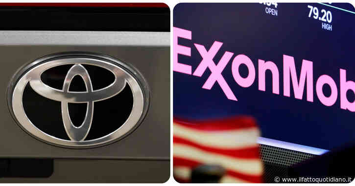 Toyota e Exxon Mobil insieme per ricerca sui carburanti a basso impatto ambientale