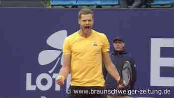 Hanfmann nach Erstrundensieg gegen Titelverteidiger Rune