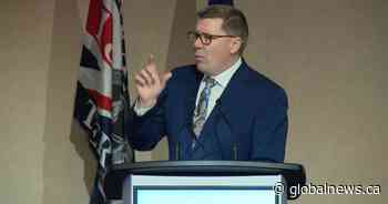 Premier Scott Moe takes to SUMA convention to talk about defending natural resources