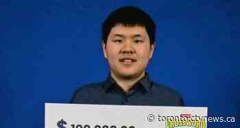Ontario university student says he'll pay off his tuition after winning major lottery prize for the second time