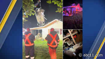 Teen charged after speeding, going airborne, crashing into home's roof; alcohol involved