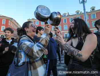 "Il ne nous écoute pas, nous non plus": plusieurs centaines de manifestants se sont réunis pour un concert de casseroles à Nice