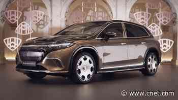 Mercedes-Benz Unveils Uber Luxurious Maybach EQS 680 SUV     - CNET