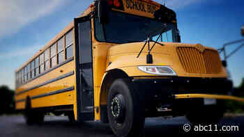 Bus carrying 7 middle school students crashes in Johnston County; no students injured