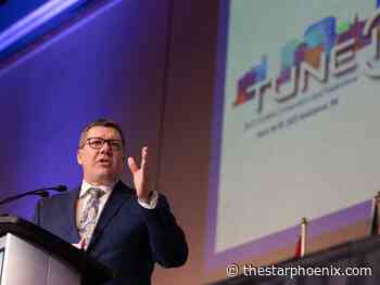 Moe touts budget at SUMA convention in Saskatoon