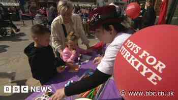 Turkey earthquake appeal sends 1,000 boxes of toys to children