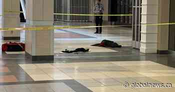 Assault at downtown Edmonton mall sends 1 to hospital