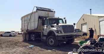 Chestermere land owner left with cleanup after police arrest suspected kidnapper