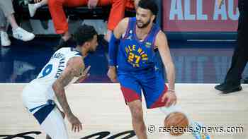 Nuggets dominate Timberwolves in playoff opener